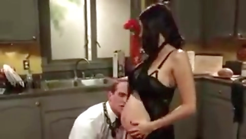 Pregnant femdom